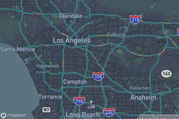 Map of Los Angeles
